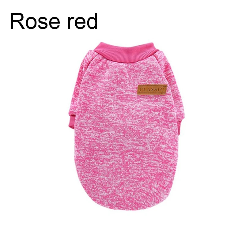 Winter Dog Clothes for Small Dogs Warm Dogs ,Sweatshirts Casual Dog Cat Clothing