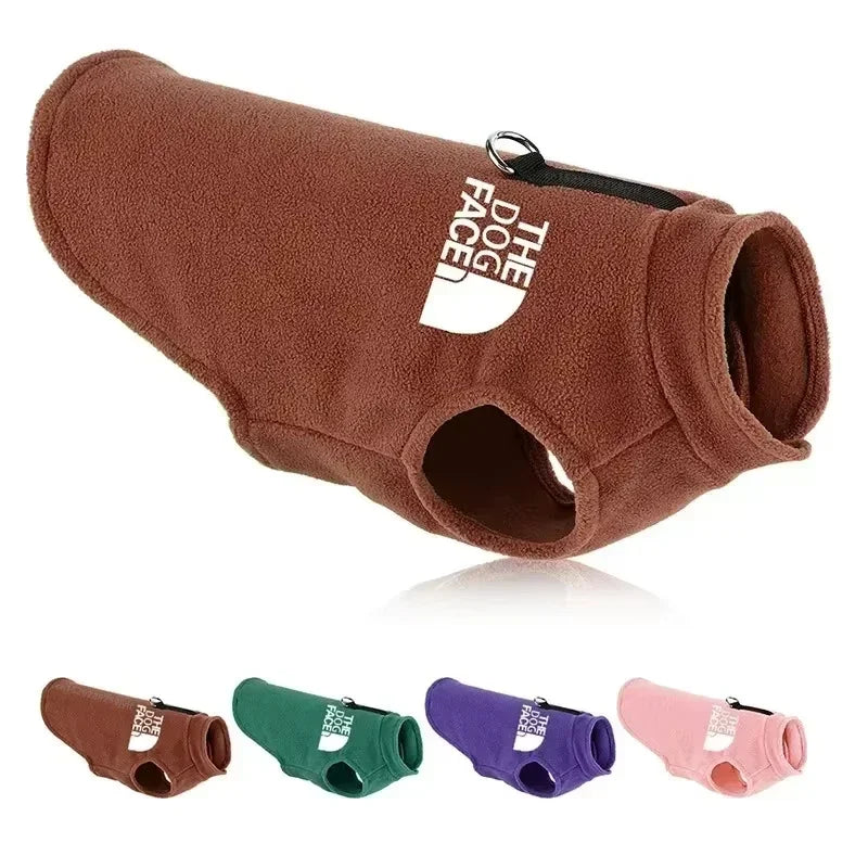 Autumn Winter Pet Dogs Clothes Fleece Warm Dogs Sweater