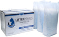 Trackless Cat Litter Pearls, White Clear Blue Crystals, 20 lb