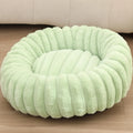Round Pet Bed for Dog Bed Super Soft Cat/Dog Bed Winter Warm Sleeping