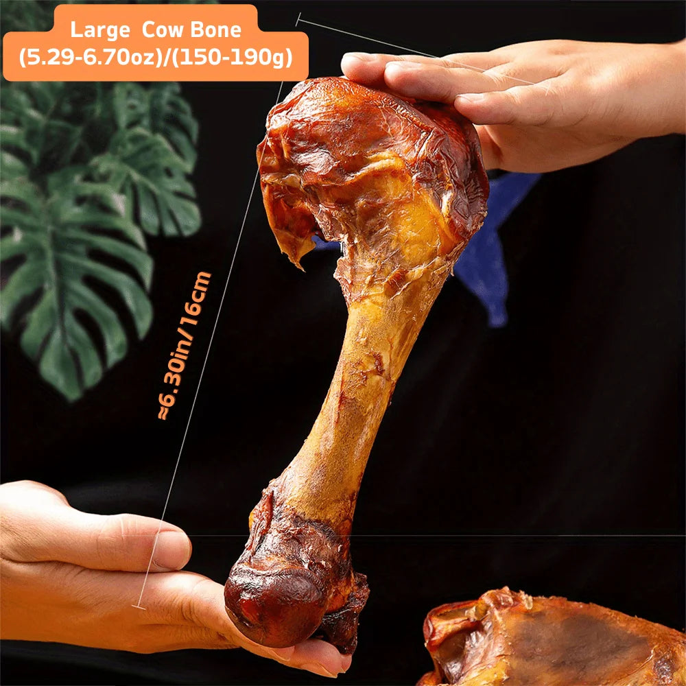 5.29-6.70oz/ Large Cow Bone, All Natural Ingredients, Natural Dog Treats, Healthy, Easily Digestible