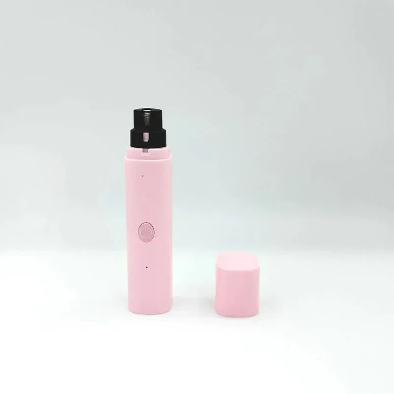 New Electric Dog Nail Clippers Rechargeable USB Charging With LED Light