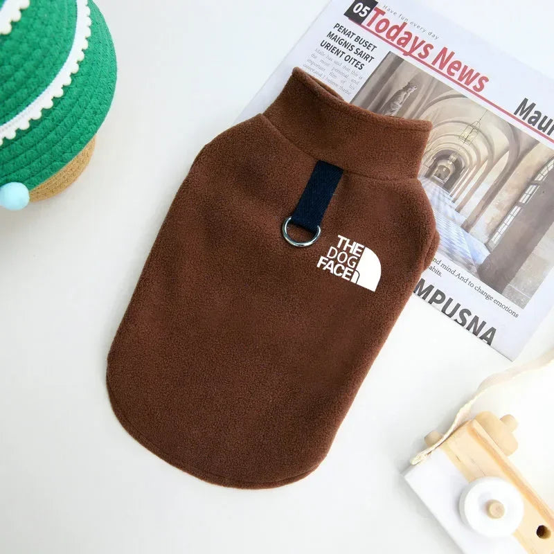 Autumn Winter Pet Dogs Clothes Fleece Warm Dogs Sweater