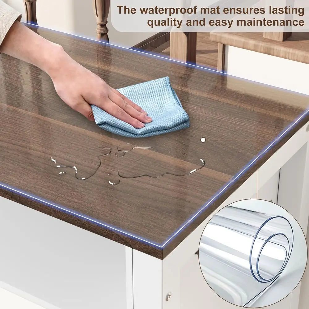 White Heavy-Duty 40-49 Gallon Aquarium Stand with 2 Drawers, Waterproof Mat, 800 lbs Capacity