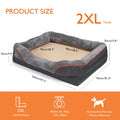 Large Dog Bed Soft Comfortable Anti Allergy Warm Fleece Removable Washable Cover