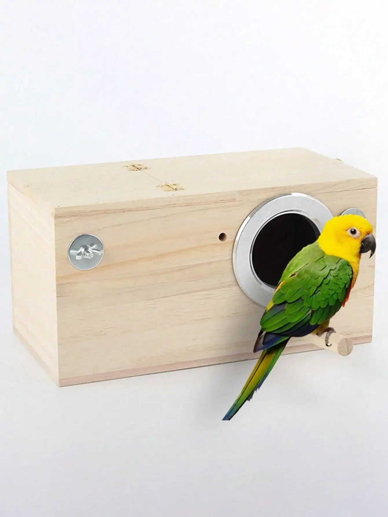 Parakeet Nest Box Bird House Hamster Nest, Suitable For Lovebirds, Cockatoos, Budgies, Finches