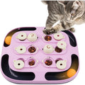 Interactive Cat Toys with Track Ball, Mental Stimulation Puzzle Games Food Dispenser