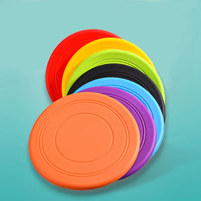 Silicone Flying Saucer Pet Toy