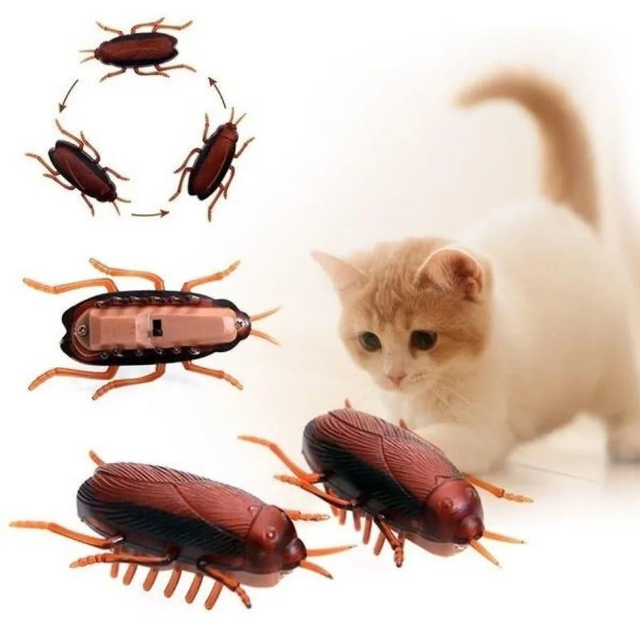 Funny Simulation of Cockroaches Interactive Training Play Toy