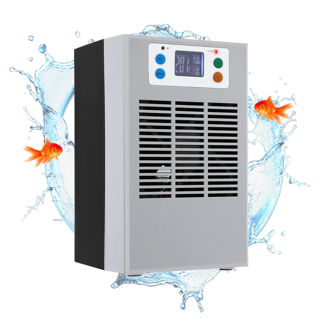 100W Fish Tank Cooling Heating Machine, Aquarium 30L Fish Tank Water Heater  LED Screen