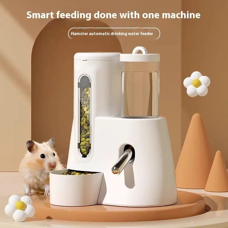 2in1 Hamster Feeder And Waterer Large Capacity, Leakproof