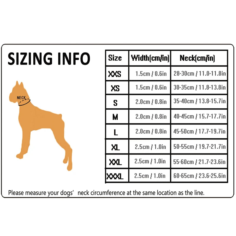 Dog Walking Collar Comfort Padded with Buckle Nylon Traveling Collar