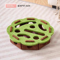 Cat Puzzle Toy Felt Puzzle Box Cat Exercise Toy With Ball