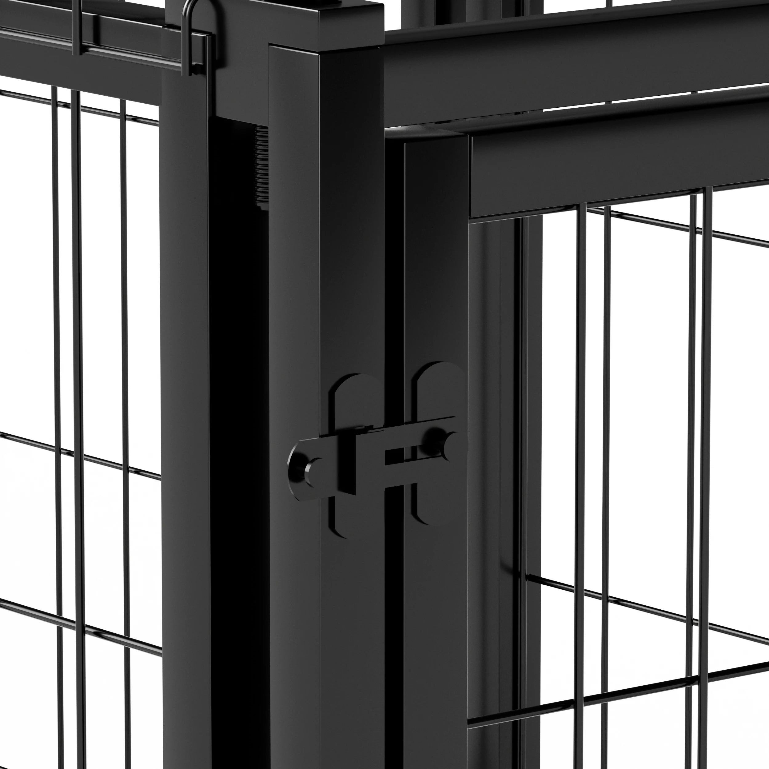 Dog Kennel  Black.47.2"L x 22"W x 24"H.